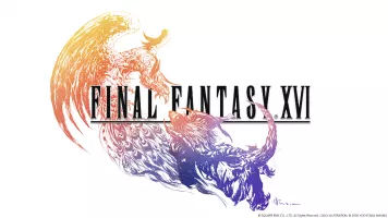 FINAL FANTASY XVI Logo White EN