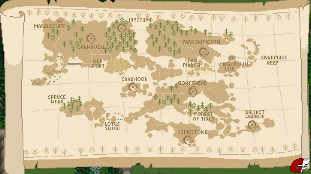 Oceans Heart Screenshot Map ergebnis